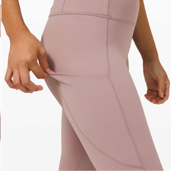 NWT Lululemon Fast Free Tight II 25" Nulux size 4 Violet Verbena - Picture 3 of 11